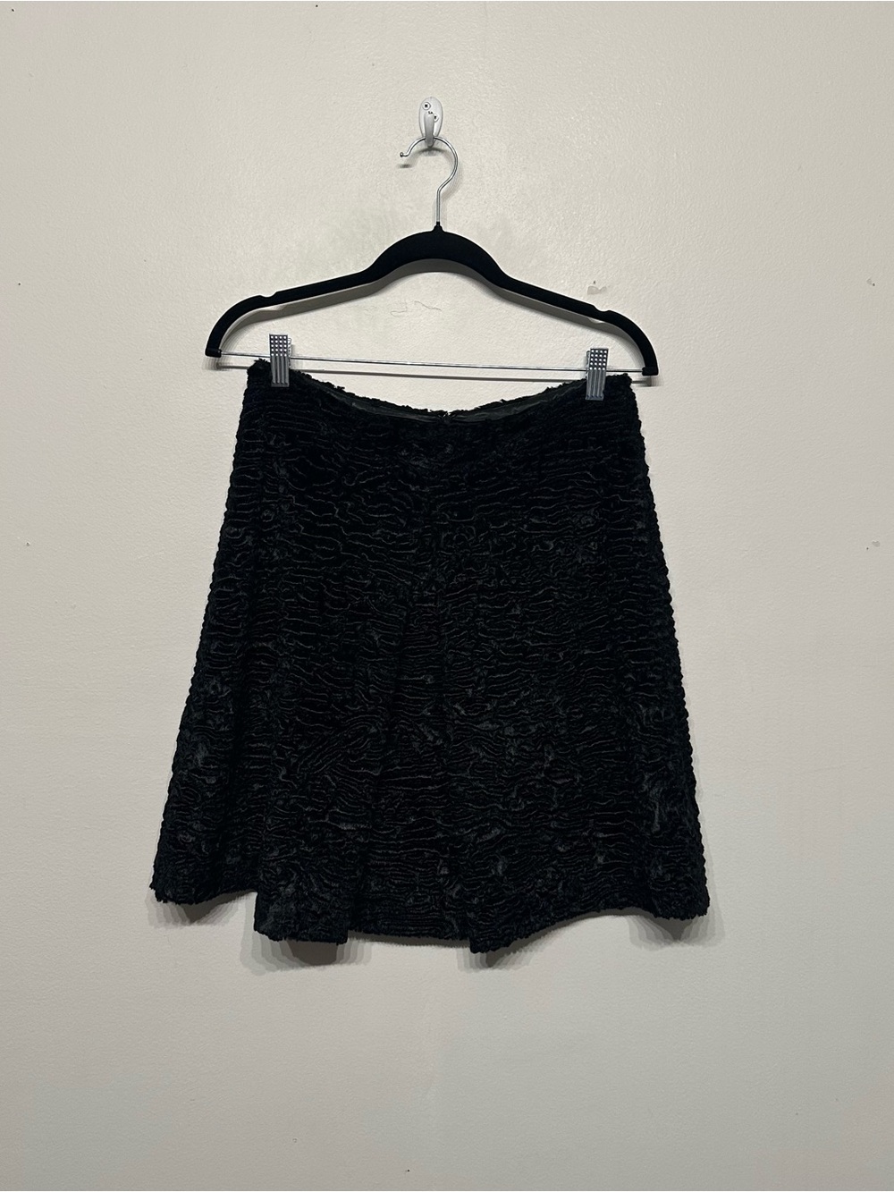'S Max Mara Faux Fur Textured Skirt 6